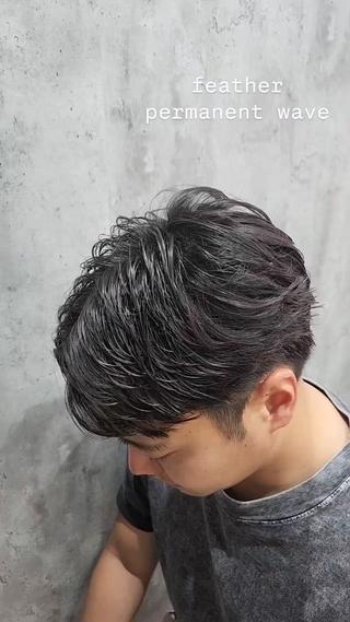 メンズ 🫟メンズパーマ地域 最安値🫟✂藤原のヘアスタイル
