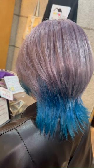 ミディアム BUCKS所属・坂谷 BUCKS/縮毛矯正のヘアスタイル