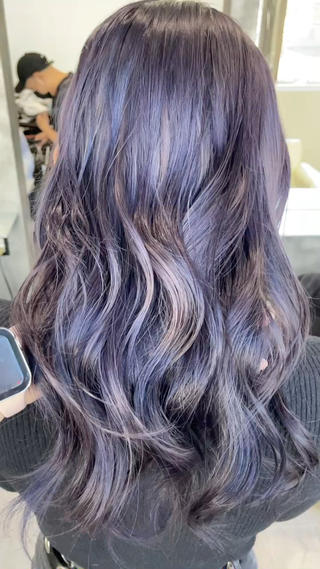 セミロング カラー be flot所属・髪質改善/大阪守口市 🐣Ria‪🐣のヘアスタイル