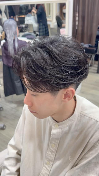 #フェザーパーマ 