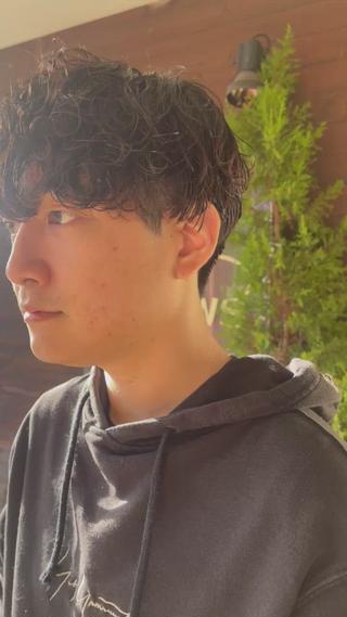 パーマ メンズ ヘアニュース所属・ヘアーニュース 🌿NAMII🌿のヘアスタイル