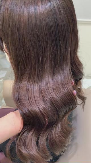 ロング 愛されハイトーン 🍓YURINAのヘアスタイル