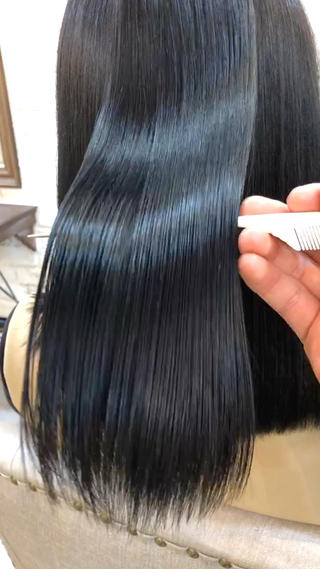 ミディアム カラー パーマ Carina所属・セン北徒歩５分 キシタクのヘアスタイル