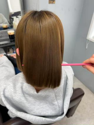 ショート hair atelier OZ桑野店所属・阿佐見 若菜のヘアスタイル