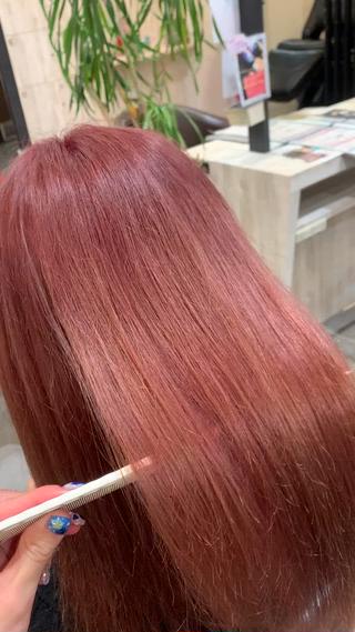 ミディアム レイヤー/ナチュラル 特化西宮北口/みなみのヘアスタイル