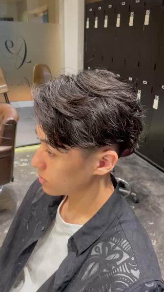 パーマ メンズ 💈神戸メンズ パーマ流基斗💈のヘアスタイル