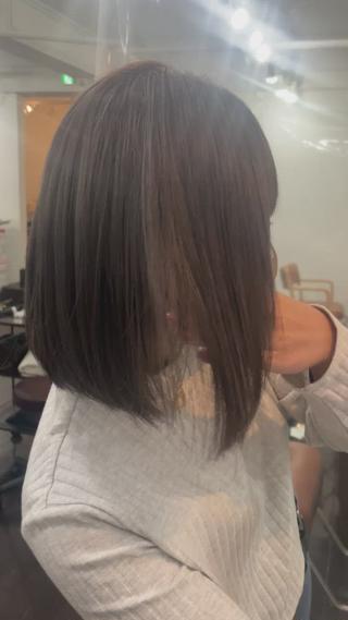 セミロング 【店長】ショート 似合わせ🦩相羽里美のヘアスタイル