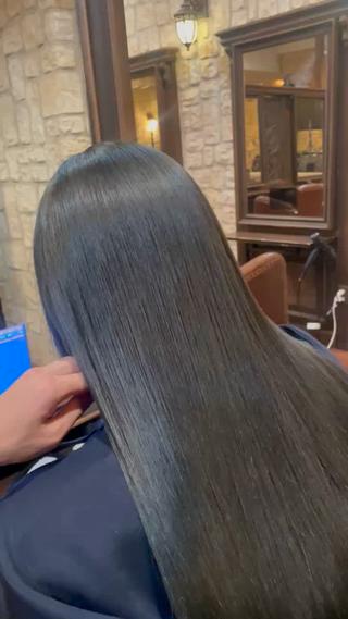 ロング カラー 町田レイヤーカット/ 髪質改善酸性矯正のヘアスタイル