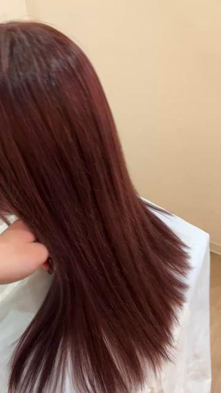 セミロング カラー FENICE on the beach所属・タニ ヒナタのヘアスタイル