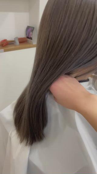 セミロング FENICE on the beach所属・タニ ヒナタのヘアスタイル