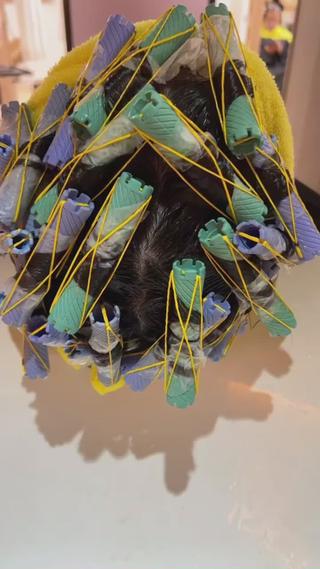 パーマ メンズ 心斎橋バレイヤージュ 小林勝貴のヘアスタイル