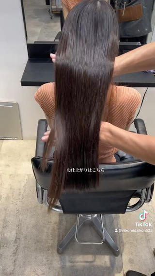 ロング salowin 原宿店所属・髪質改善ULTOWA 縮毛矯正モリムラのその他イメージ