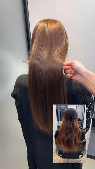 ロング salowin 原宿店所属・髪質改善ULTOWA 縮毛矯正モリムラのその他イメージ