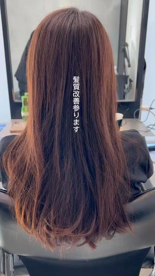 ロング salowin 原宿店所属・髪質改善ULTOWA 縮毛矯正モリムラのその他イメージ