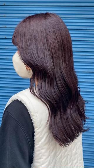 カラー RINA🦋 【韓国風/艶髪】のヘアスタイル