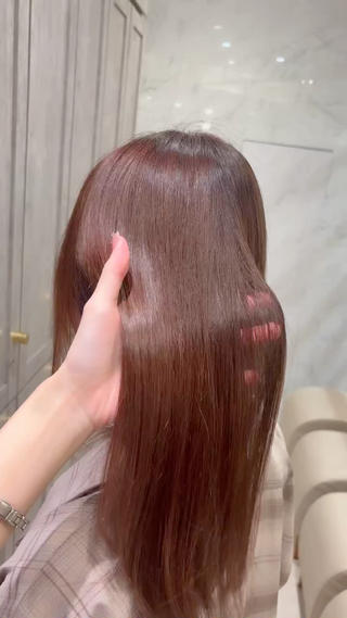 ロング カラー ひな /鶴見BONECCAのヘアスタイル