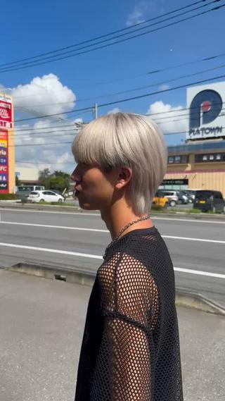 メンズホワイトカラー！！
土浦でホワイトカラー叶います 