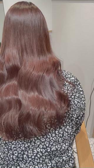 ロング カラー ヘアアレンジ トレンドlayer cut💐mihoのヘアスタイル