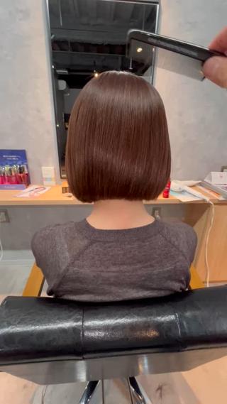 アルテマの酸性ストレートで、時短髪質改善
およそ、2時間半でカット＋髪質改善ができます
 