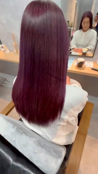 ロング カラー 小山洋次/阪急茨木/ 透明感カラーショートのヘアスタイル