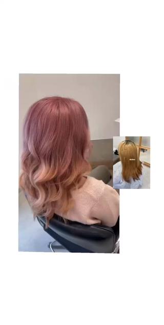 ロング Go today shaire salon所属・BLEACH 🟥 PERM 天神🏆のヘアスタイル