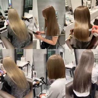 ロング カラー Grow by NYNY 坂本 理輝のヘアスタイル