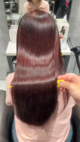 ロング カラー 坂本 理輝のヘアスタイル