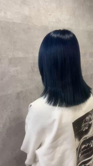 ミディアム カラー Grow by NYNY 坂本 理輝のヘアスタイル