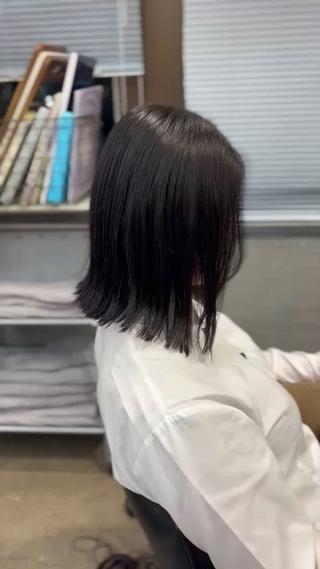 短すぎず長すぎず括れる長さで 