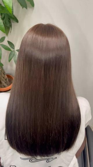ロング カラー JIN/暖色カラー /髪質改善/艶髪のヘアスタイル