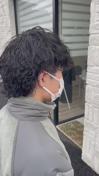 パーマ メンズ アタ ムのヘアスタイル