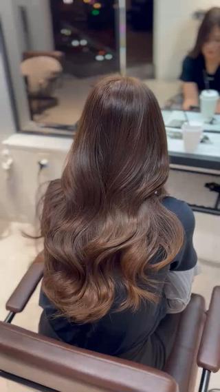 ロング カラー 梅田／髪質改善カラー caho💙のヘアスタイル