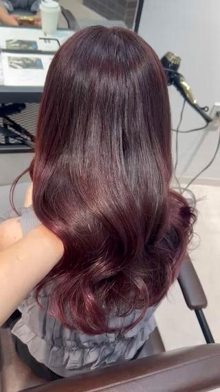 ロング カラー 梅田／髪質改善カラー caho💙のヘアスタイル