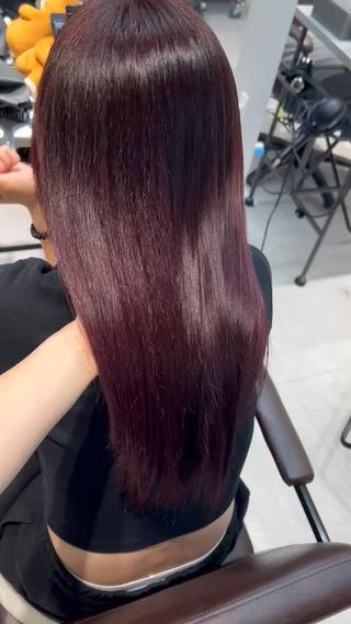 ロング カラー 梅田／髪質改善カラー caho💙のヘアスタイル