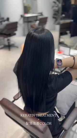 ロング カラー 梅田／髪質改善カラー caho💙のヘアスタイル
