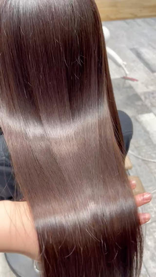ロング 白髪染めモデル様 募集中🌺祝迫愛艶のヘアスタイル