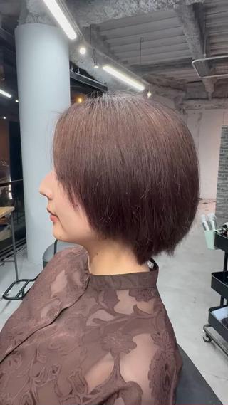 ショート 韓国特化 なおきのヘアスタイル