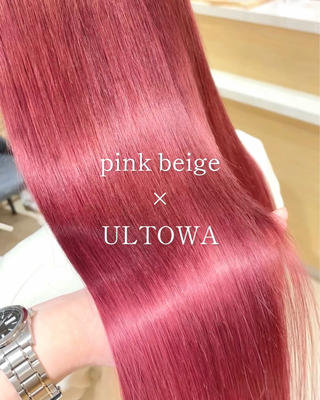 ロング ブリーチ/ ダブルカラー/RYOのヘアスタイル