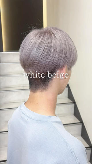 ショート ブリーチ/ ダブルカラー/RYOのヘアスタイル