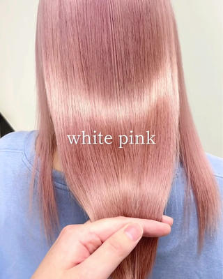 ロング ブリーチ/ ダブルカラー/RYOのヘアスタイル