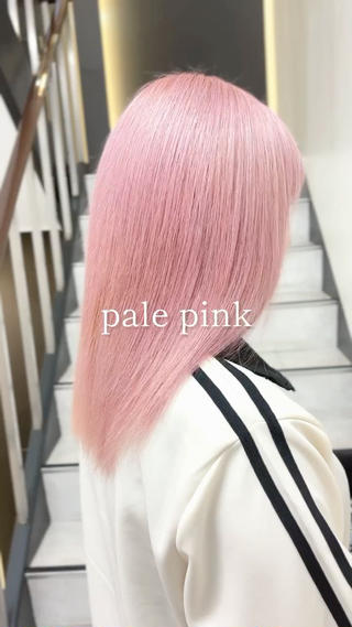 セミロング ブリーチ/ ダブルカラー/RYOのヘアスタイル