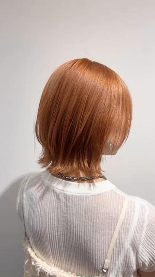 ミディアム 【ハイライト】 YUYAのヘアスタイル