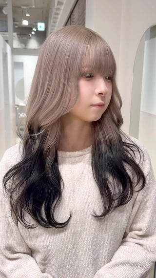 ロング カラー ヘアアレンジ 🎀愛されモテヘア♡ 梅澤夏基🎀のヘアスタイル
