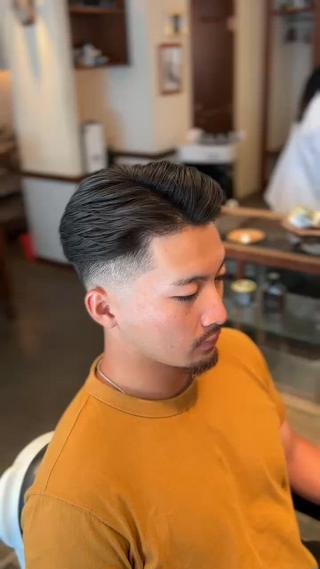 メンズ BARBERSHOP DALIE所属・滝川 大喜のヘアスタイル
