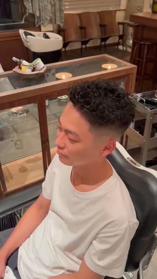パーマ メンズ BARBERSHOP DALIE所属・滝川 大喜のヘアスタイル