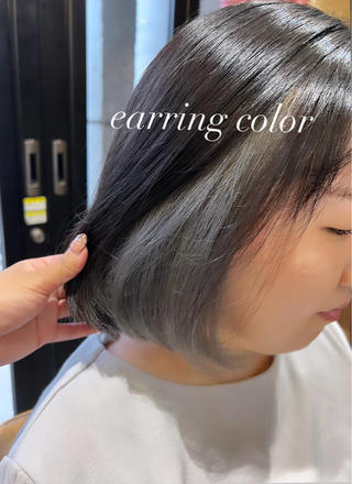 ショート カラー 髙橋 リナ‪のヘアスタイル