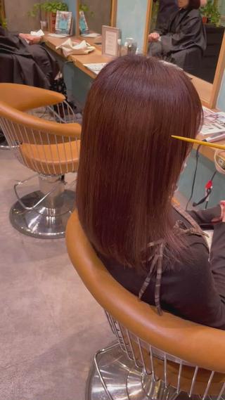 ミディアム 吉田 竜也 髪質改善のヘアスタイル