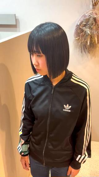 ショート HARUKI  MINATO Japan広島紙屋町店所属・hmj紙屋町店 脊戸智志のヘアスタイル