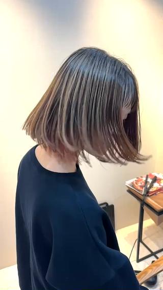 ショート HARUKI  MINATO Japan広島紙屋町店所属・hmj紙屋町店 脊戸智志のヘアスタイル