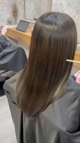 セミロング 髪質改善/縮毛矯正 /メンズ/佐澤りょうのヘアスタイル